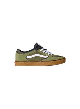 Zapatilla Hombre Vans Rowley Classic Gum Verde
