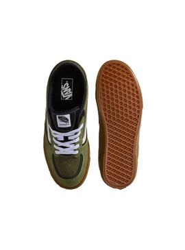 Zapatilla Hombre Vans Rowley Classic Gum Verde