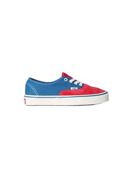 Zapatilla Hombre Vans Authentic Prmy Rojo Azul