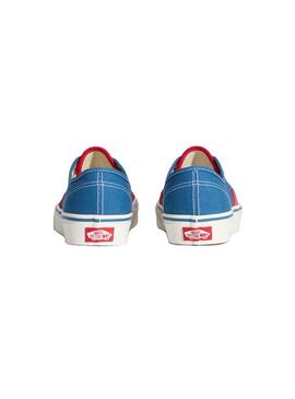 Zapatilla Hombre Vans Authentic Prmy Rojo Azul