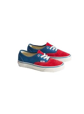Zapatilla Hombre Vans Authentic Prmy Rojo Azul