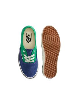 Zapatilla Mujer Vans Authentic Verde Azul