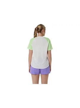 Camiseta Mujer Asics Padel Court All Over Verde