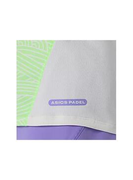 Camiseta Mujer Asics Padel Court All Over Verde