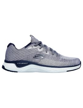 Zapatilla Hombre Skechers Solar Fuse Gris