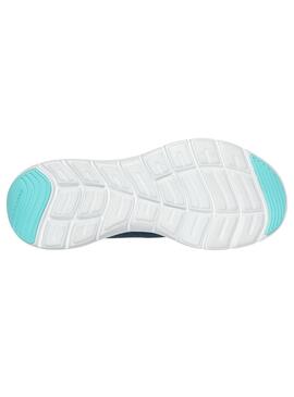 Zapatilla Mujer Skechers Flex Appeal 5.0 Marino