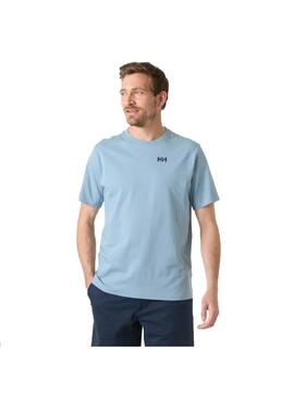 Camiseta Hombre Helly Hansen Shoreline Azul