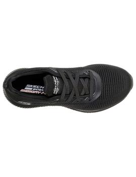 Zapatilla Mujer Skechers Bobs Squad Negro