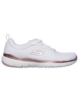 Zapatilla Mujer Skechers Flex Appeal Blanco