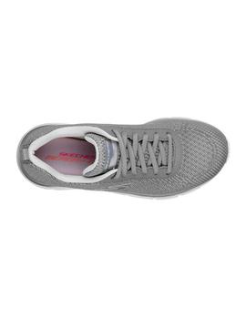 Zapatilla Mujer Skechers Fashion Fit Gris