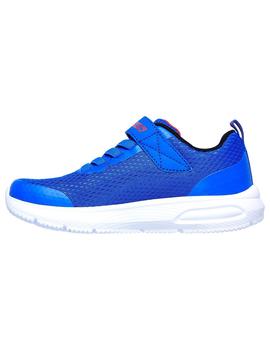 Zapatilla Junior Skechers Dyna-Air Azul