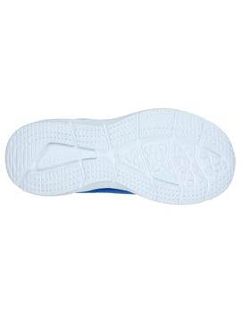 Zapatilla Junior Skechers Dyna-Air Azul
