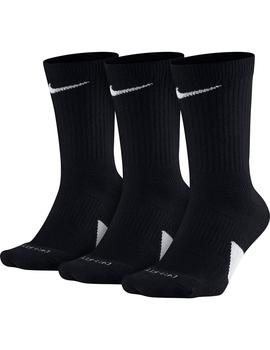 Calcetines Unisex Nike Elite Crew Negro