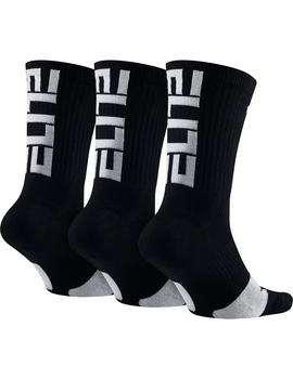 Calcetines Unisex Nike Elite Crew Negro