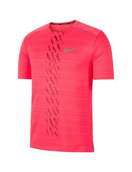 Camiseta Hombre Nike Dry miler Naranja