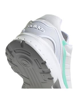 Zapatilla Chica adidas Nebzed Blanca