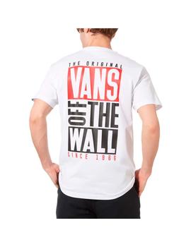 Camiseta Hombre Vans New Stax Blanco