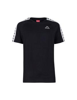 Camiseta Hombre Kappa Coen Slim 222 Banda Negra