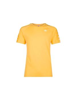 Camiseta Hombre Kappa Coen Slim 222 Banda Amarilla