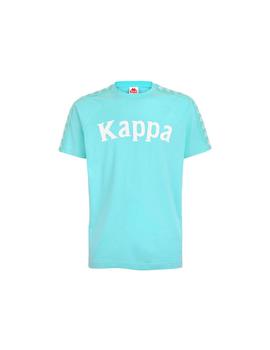 Camiseta Hombre Kappa Balima 222 Banda Turquesa