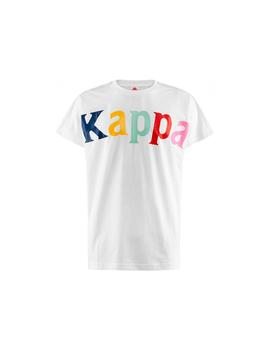 Camiseta Hombre Kappa Cultin 222 Banda Blanca