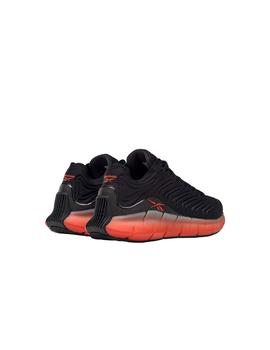 Zapatilla Hombre Reebok Zig Kinetica Negro/Naranja