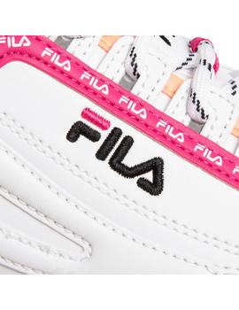 Zapatilla Mujer Fila Disruptor Logo Rosa/Coral