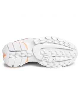 Zapatilla Mujer Fila Disruptor Logo Rosa/Coral