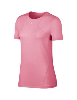 Camiseta Mujer Nike Over Mesh Rosa