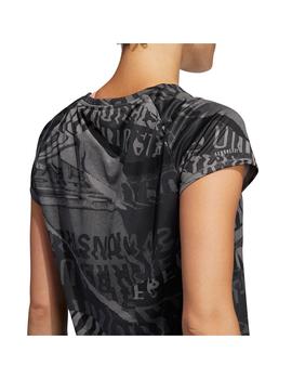 Camiseta Mujer adidas Own The Run Gris