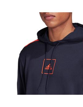 Sudadera Hombre adidas Tapa Marino