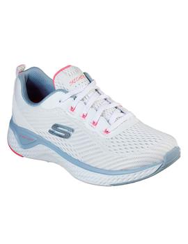 Zapatilla Mujer Skechers Solar Fuse Blanco