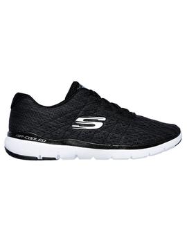 Zapatilla Mujer Skechers Flex Appeal Negro