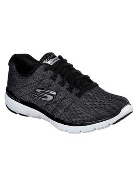 Zapatilla Mujer Skechers Flex Appeal Negro