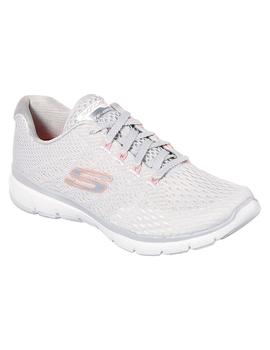 Zapatilla Mujer Skechers Flex Appeal Gris