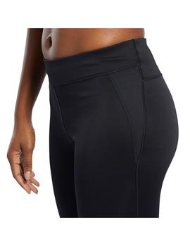 Malla Pirata Mujer Reebok Capri Negro