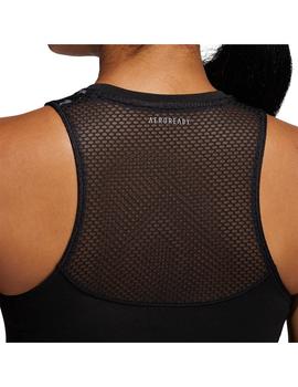 Top Mujer adidas Crop Top Negro