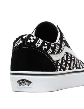 Zapatilla Hombre Vans Old Skool Logo Negro