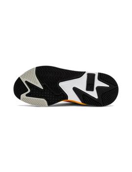 Zapatilla Hombre Puma RS-X3 Puzzle Blanca Naranja