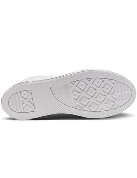 Zapatilla Junior Converse Plataforma Eva Hi Blanca