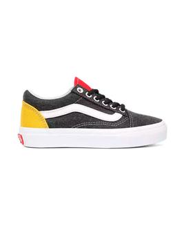 Zapatilla Unisex Vans Old Skool Gris