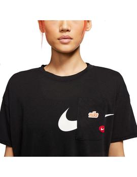 Camiseta Mujer Nike Icon Clash Negro