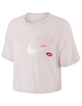 Camiseta Mujer Nike Icon Clash Rosa